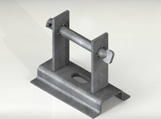 PERCHA 1 PUESTO T/ORQUILLA GALV